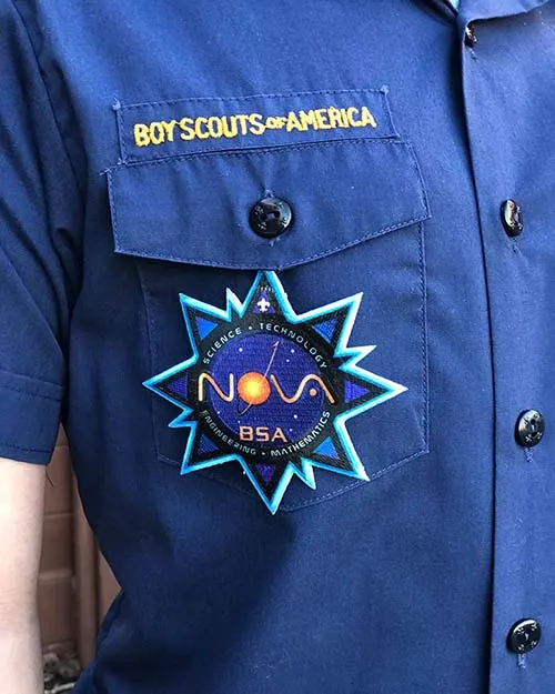 cub scout nova temporary patch