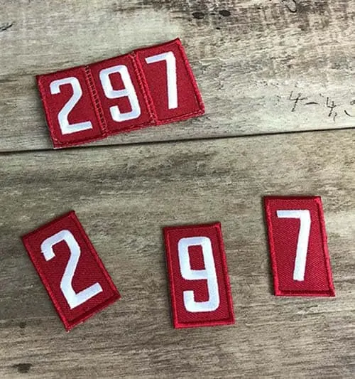 sew pack numbers together