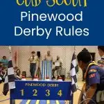 Pinewood Derby Rules for Cub Scouts