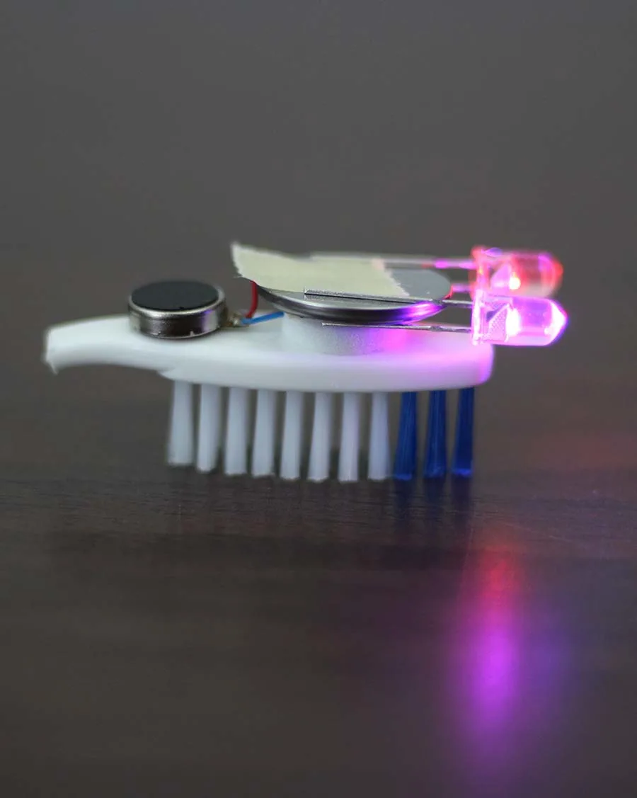 toothbrush robot bristlebot
