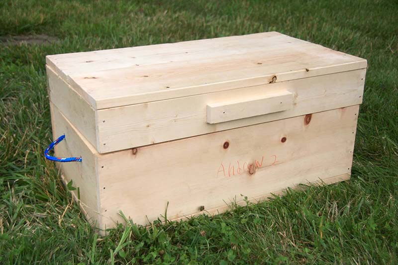 diy wooden chest