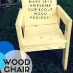 wood chair project