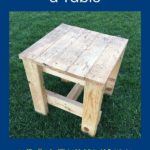 woodworking for cub scouts how to build a table