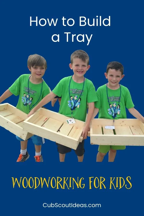 woodworking for kids how to build a tray