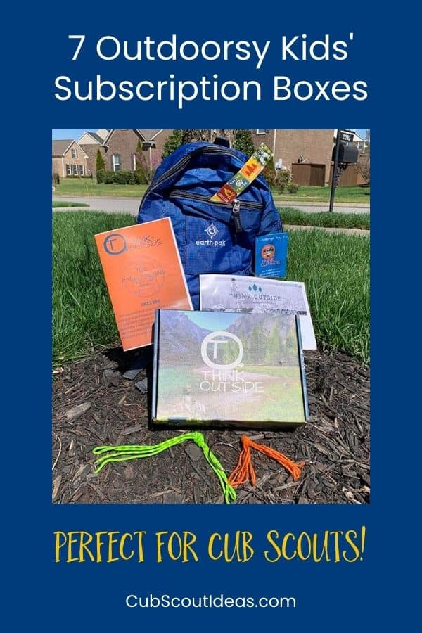 Outdoorsy Cub Scouts Subscription Boxes
