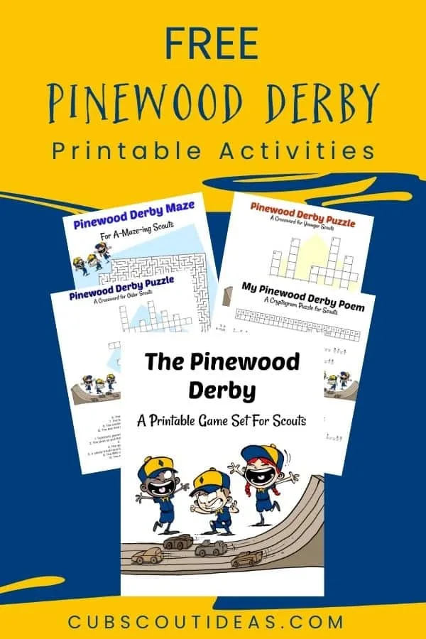 Printables for Pinewood Derby