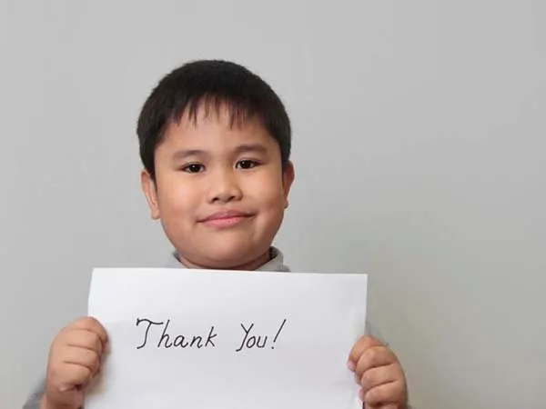 boy with thank you note small