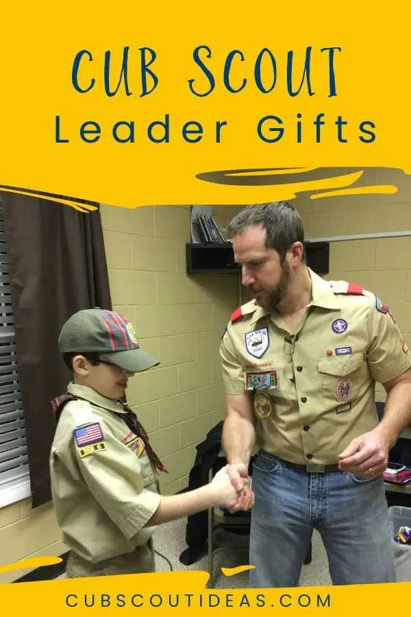 gifts for cub scout leaders