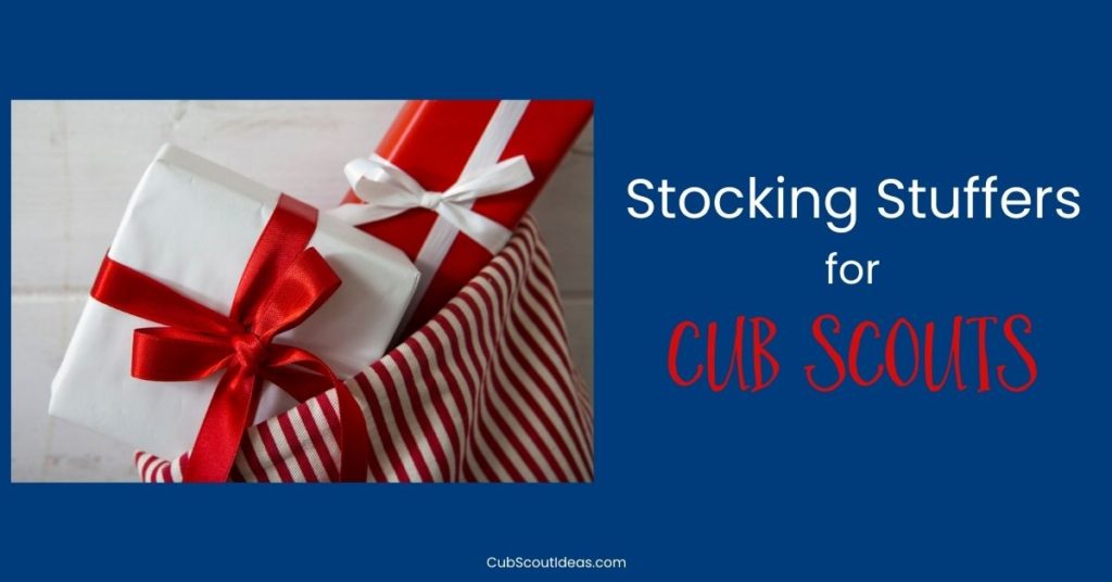 cub scout stocking stuffers