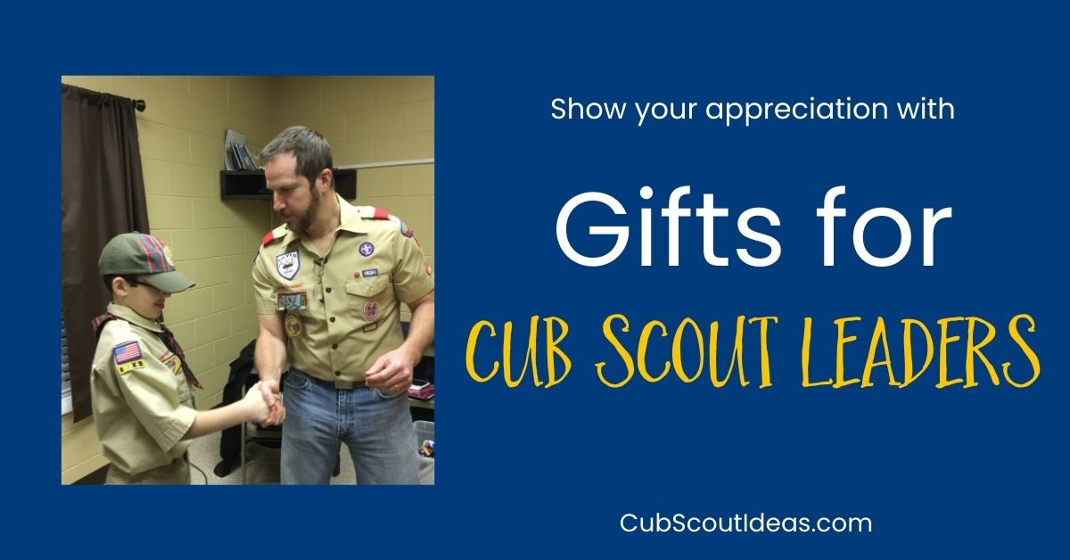 gifts for cub scout leaders