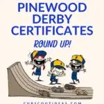 pinewood derby certificates 2