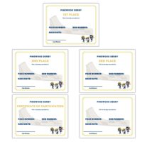 Free Printable Pinewood Derby Certificates » Cub Scout Ideas