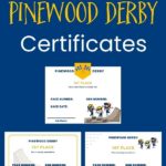 sertifikat derby pinewood yang dapat dicetak gratis