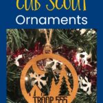 cub scout christmas ornaments